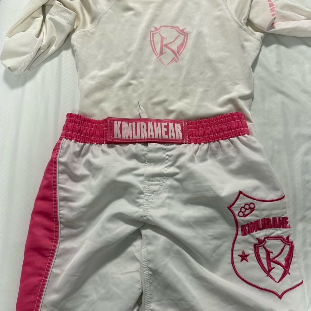 Women's Pink and White Training Set